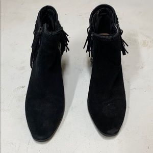 Dolce vita fringe booties